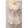 Image 1 : PEECABOO 4PC WOMENS COSTUME; PINK & WHITE
