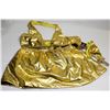 Image 1 : PEECABOO 3PC WOMENS GOLD ADULT COCKTAIL OUTFIT