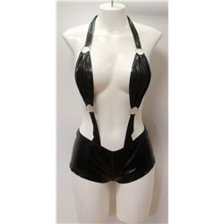 PEECABOO 1PC WOMENS BLACK BARELY THERE ADULT
