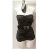 Image 1 : PEECABOO 3PC WOMENS BLACK STRAPLESS ADULT