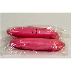 BAG OF 2 PINK WOMENS PERSONAL POCKET VIBRATORS