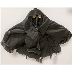 PEECABOO 6PC WOMENS COSTUME; BLACK AUTHORITY