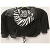 Image 1 : PEECABOO 2PC WOMENS BLACK & WHITE ZEBRA PRINT