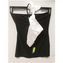 PEECABOO 4PC WOMENS ADULT COSTUME; BLACK & WHITE