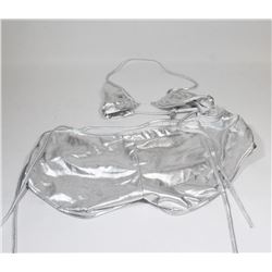 PEECABOO 2PC WOMENS SILVER ADULT BIKINI STYLE