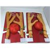 Image 1 : Reindeer Car Decorations (2x)