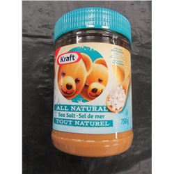KRAFT ALL NATURAL SEA SALT PEANUT BUTTER (750 G) - PER JAR