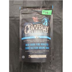 AUTHENTIC COWBOY COFFEE MUD DARK FIRE ROASTED (227 G) - PER BAG