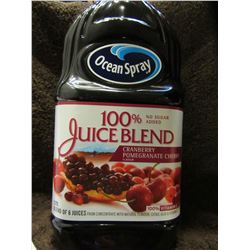 OCEAN SPRAY 100% JUICE BLEND CRANBERRY POMEGRANATE CHERRY (1.77 L) - PER BOTTLE
