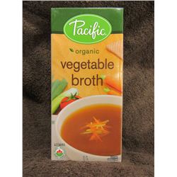 PACIFIC VEGETABLE BROTH (ORGANIC) (1L) - PER CARTON