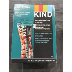 KIND ALMOND SEA SALT & DARK CHOCOLATE BARS (4 X 40 G BARS) - PER BOX