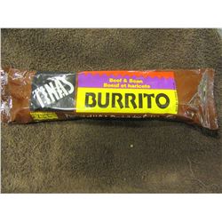 FROZEN:  TINA'S BEEF & BEAN BURRITO (284 G) - PER PKG