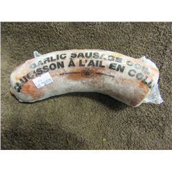 FROZEN:  OLYMPIC GARLIC COIL SAUSAGE (BEST BEFORE SEPT 2019) - PER PKG
