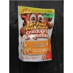 BEAR PAW THREE CHEESE CRACKERS - PER PKG