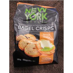 NEW YORK SESAME BAGEL CRISPS - PER BAG