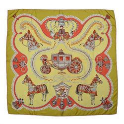 Hermes Silk Scarf