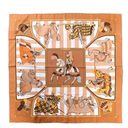 Hermes Silk Scarf