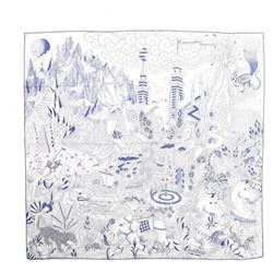 Hermes Cashmere/Silk Scarf