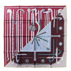 Hermes Silk Scarf