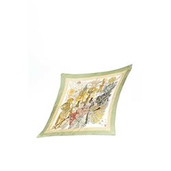 Hermes Silk Scarf