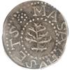 Image 1 : 1652 3PENCE Pine Tree Threepence AU55 PCGS. Noe-36, Cr 1652[3PENCE] Pine Tree Threepence AU55 PCGS.