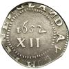Image 2 : 1652 SHILNG Pine Tree Shilling, Small Planchet XF45 NG 1652[img border='0' src='http://www.heritagec