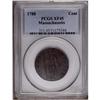 Image 1 : 1788 1C Massachusetts Cent XF45 PCGS. Ryder 4-G, High 1788[1C] Massachusetts Cent XF45 PCGS.