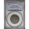 Image 3 : 1787 1C Fugio Cent, Club Rays, Concave Ends, FUCIO VF3 1787[1C] Fugio Cent, Club Rays, Concave Ends,