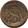 Image 1 : (1785) COPPER Bar Copper--Reverse Scratched, Corroded- (1785)[COPPER] Bar Copper--Reverse Scratched,