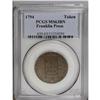 Image 1 : 1794 TOKEN Franklin Press Token MS63 Brown PCGS. This 1794[TOKEN] Franklin Press Token MS63 Brown PC