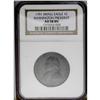 Image 1 : 1791 1C Washington Small Eagle Cent AU58 NGC. Baker-16 1791[1C] Washington Small Eagle Cent AU58 NGC