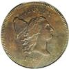 Image 1 : 1795 1/2 C Plain Edge AU50 PCGS. B-6c, C-6a, R.2. A sp 1795[1/2 C] Plain Edge AU50 PCGS.