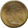 Image 1 : 1806 1/2 C Large 6, Stems MS62 Red and Brown PCGS. C-4 1806[1/2 C] Large 6, Stems MS62 Red and Brown