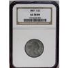 Image 1 : 1807 1/2 C AU58 NGC. A late die state example with glo 1807[1/2 C] AU58 NGC.