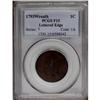 Image 3 : 1793 1C Wreath Cent--Lettered Edge--Fine 15 PCGS. Pres 1793[1C] Wreath Cent--Lettered Edge--Fine 15 