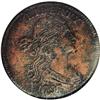 Image 1 : 1797 1C Reverse of 1797, Stems--Corroded--NCS. AU50 De 1797[1C] Reverse of 1797, Stems--Corroded--NC