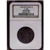 Image 3 : 1798 1C Second Hair Style AU50 NGC. S-186, R.2. Interm 1798[1C] Second Hair Style AU50 NGC.