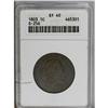 Image 1 : 1803 1C Small Date, Small Fraction XF40 ANACS. S-256, 1803[1C] Small Date, Small Fraction XF40 ANACS