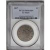 Image 1 : 1817 1C 13 Stars MS64 Brown PCGS. N-6, R.1. This well 1817[1C] 13 Stars MS64 Brown PCGS.