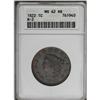 Image 3 : 1822 1C MS62 Red and Brown ANACS. N-2, Low R.3. Splend 1822[1C] MS62 Red and Brown ANACS.
