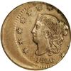 Image 1 : 1826 1C --Struck 20% Off Center--AU58 NGC. N-5, High R. 1826[1C]--Struck 20% Off Center--AU58 NGC.