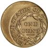 Image 2 : 1826 1C --Struck 20% Off Center--AU58 NGC. N-5, High R. 1826[1C]--Struck 20% Off Center--AU58 NGC.