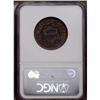 Image 2 : 1837 1C Head of 1838 MS65 Brown NGC. N-9, R.1. 1837[1C] Head of 1838 MS65 Brown NGC.