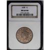 Image 3 : 1838 1C MS66 Red and Brown NGC. N-1, R.1. The O in OF 1838[1C] MS66 Red and Brown NGC.