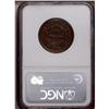Image 2 : 1848 1C MS64 Brown NGC. N-20, R.3. Grellman Die State 1848[1C] MS64 Brown NGC.
