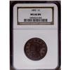 Image 1 : 1853 1C MS66 Brown NGC. N-17, R.2. Although designated 1853[1C] MS66 Brown NGC.
