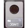 Image 2 : 1853 1C MS66 Brown NGC. N-17, R.2. Although designated 1853[1C] MS66 Brown NGC.