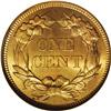 Image 2 : 1857 1C MS65 NGC. A dusky tan-gold Gem that does not r 1857[1C] MS65 NGC.