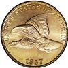 Image 1 : 1857 1C MS65 NGC. The 1857 Flying Eagle cent was popul 1857[1C] MS65 NGC.