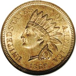 1859 1C MS65 NGC. Ex: Foxfire. This is a radiant beaut 1859[1C] MS65 NGC.